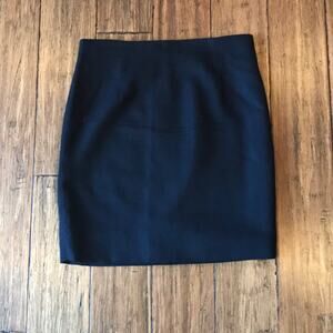 Badgley Mischka Skirt Wool Black